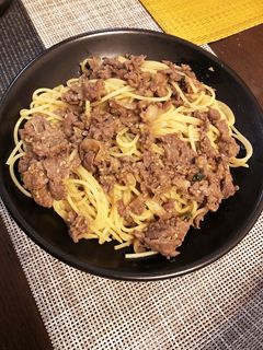 コストコプルコギで和風ボロネーゼ風?!-レシピのメイン写真