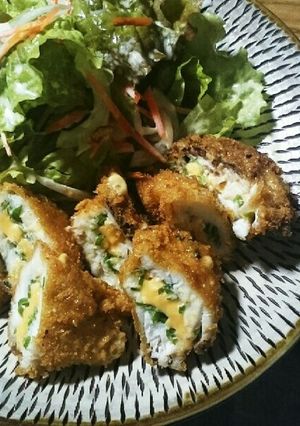 タイのネギチーズ挟み カレーフライ-レシピのメイン写真