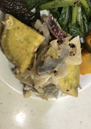 チンで簡単☆さつまいもとレンコンのサラダ-レシピのメイン写真