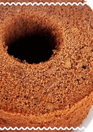 バレンタイン♡チョコシフォン♡全卵使用-レシピのメイン写真