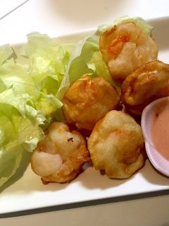 簡単*海老とはんぺんの揚げ*-レシピのメイン写真