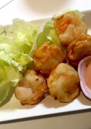 簡単＊海老とはんぺんの揚げ＊-レシピのメイン写真