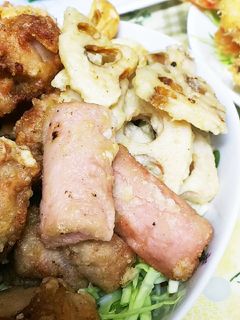 魚肉ソーセージの生姜醤油から揚げ-レシピのメイン写真