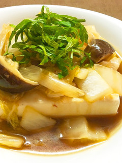 ピリ辛白菜☆あんかけ豆富-レシピのメイン写真