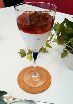 トマト入りムースの紅茶ジュレのせ-レシピのメイン写真