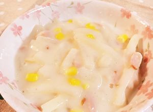 大根ベーコンとろとろコンソメミルクすーぷ-レシピのメイン写真