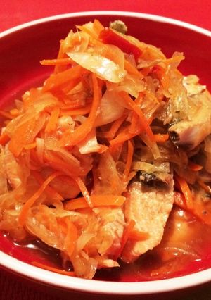 サーモンとアジの麺つゆ漬け-レシピのメイン写真