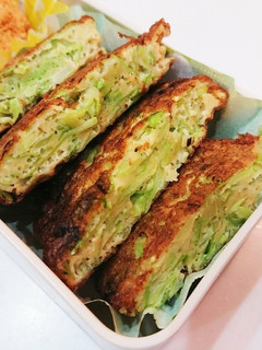 手抜きシリーズ☆弁当編☆キャベツ入り卵焼-レシピのメイン写真