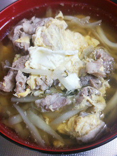 柳川風うどん-レシピのメイン写真