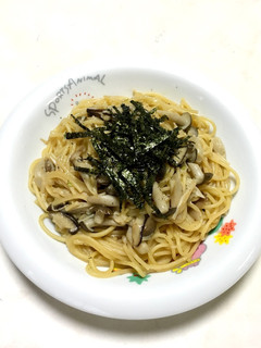 きのこのバター醤油 ワンポットパスタ♪-レシピのメイン写真