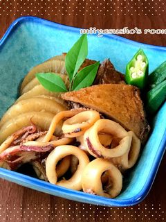 大根とイカの煮物-レシピのメイン写真