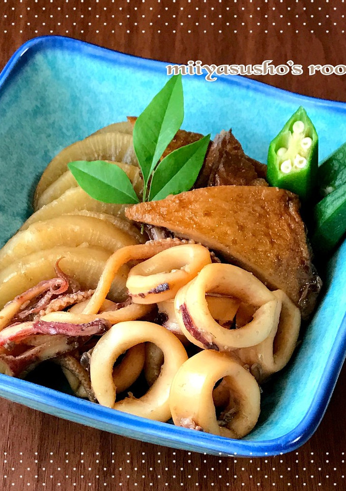 大根とイカの煮物-レシピのメイン写真