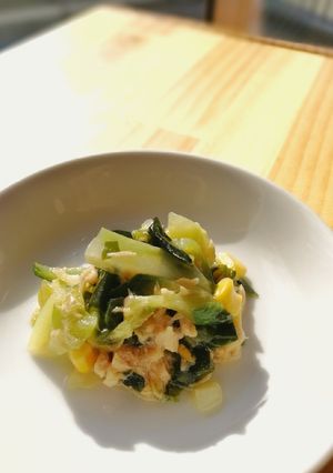 グリーンサラダ-レシピのメイン写真