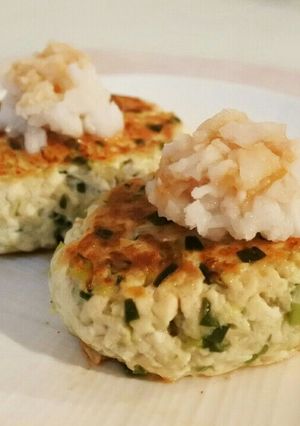 簡単！豚挽き肉のお豆腐ハンバーグ♡-レシピのメイン写真