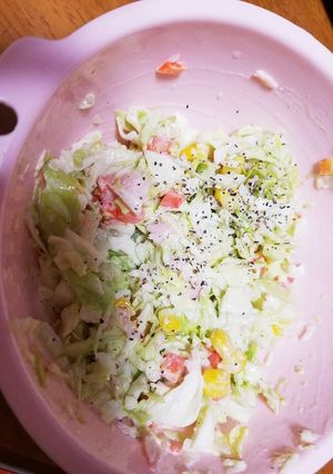 ☆コールスロー☆　～付け合わせに～-レシピのメイン写真