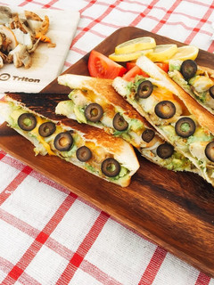海鮮×アボカド×柚子胡椒のホットサンド-レシピのメイン写真
