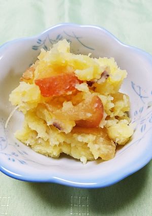 さつま芋と林檎のきんとん-レシピのメイン写真
