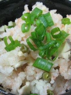 かなりおいしい明太子入り炊き込みご飯-レシピのメイン写真