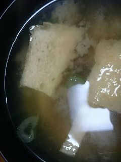 栃尾のあぶらげ入りお味噌汁-レシピのメイン写真
