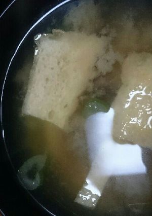 栃尾のあぶらげ入りお味噌汁-レシピのメイン写真