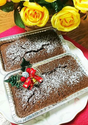 HMと調整ココアで♪チョコパウンドケーキ-レシピのメイン写真