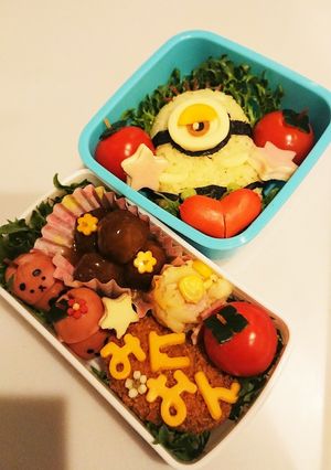 秋 どんぐりウインナーと ミニオン-レシピのメイン写真
