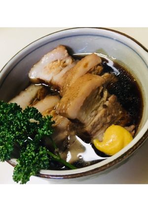 圧力鍋いらずの超簡単、豚の角煮〜！！-レシピのメイン写真