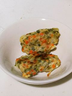 【離乳食中期〜】野菜たっぷりハンバーグ-レシピのメイン写真