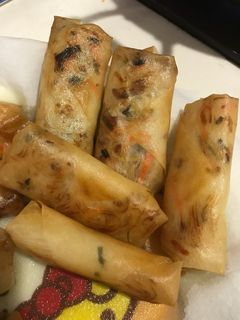 簡単!焼きビーフンで春巻-レシピのメイン写真