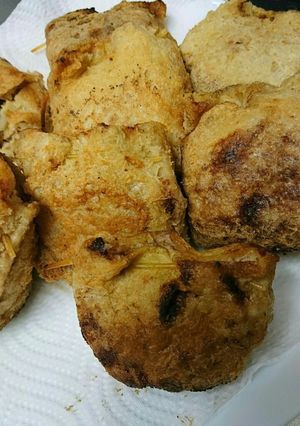 油揚げでキャベツメンチ(カレー風味)-レシピのメイン写真