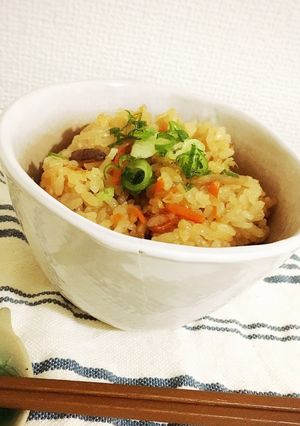 簡単きんぴらごぼう炊き込みご飯-レシピのメイン写真
