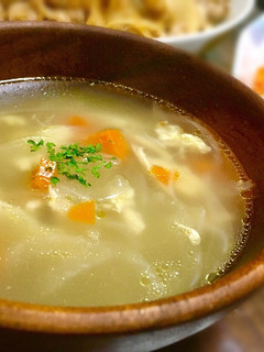 鳥骨もったいない!鶏の野菜スープ-レシピのメイン写真