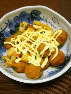 超速❣❣肉団子と白菜の甘辛炒め-レシピのメイン写真