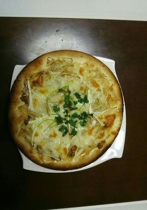 トムヤムクン風納豆ピザ-レシピのメイン写真