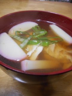 かまぼこと卵のお吸い物-レシピのメイン写真