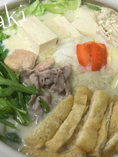 スープも飲み干したい☆ごま豆乳鍋-レシピのメイン写真