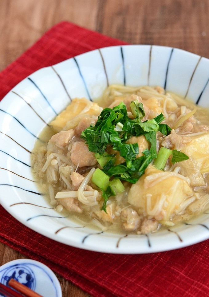 厚揚げ豆腐と鶏ひき肉あん【作り置き】-レシピのメイン写真