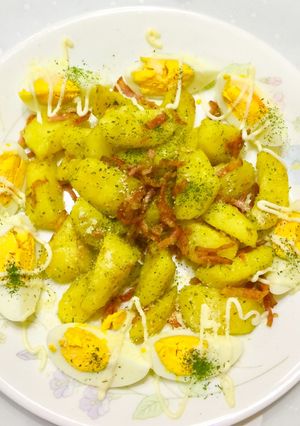 簡単チーズポテト✨ジェノベーゼ風添え物-レシピのメイン写真