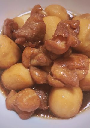 鶏肉と里芋の煮物-レシピのメイン写真