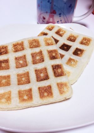 簡単!ワッフルメーカーdeホットサンド-レシピのメイン写真