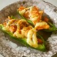 ピーマンと焼き鮭のマヨネーズ焼き