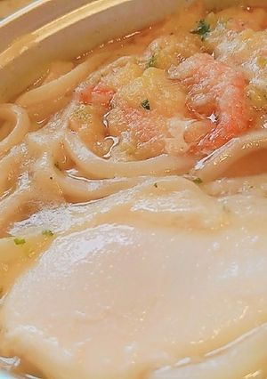 超超簡単♡懐かしの鍋焼きうどん♡-レシピのメイン写真
