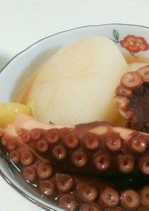 タコと大根の柔らか煮♪　(炭酸水使用)-レシピのメイン写真