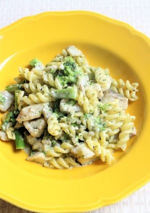 たらと大葉のクリームパスタ-レシピのメイン写真