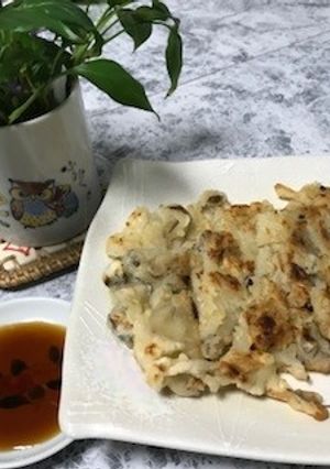 オモニの簡単☆キノコチヂミ-レシピのメイン写真