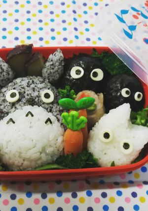 簡単 トトロ弁当-レシピのメイン写真