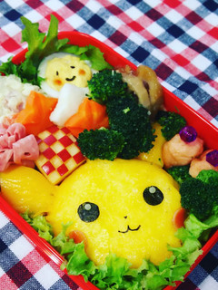 ピカチュウ キャラ弁-レシピのメイン写真