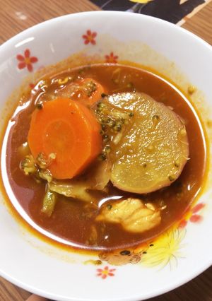 野菜とチキンのデミグラスソース煮-レシピのメイン写真