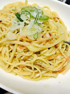筍と桜エビの柚子胡椒パスタ-レシピのメイン写真