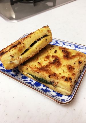 ハムチーズ入り！高野豆腐のヘルシーフライ-レシピのメイン写真